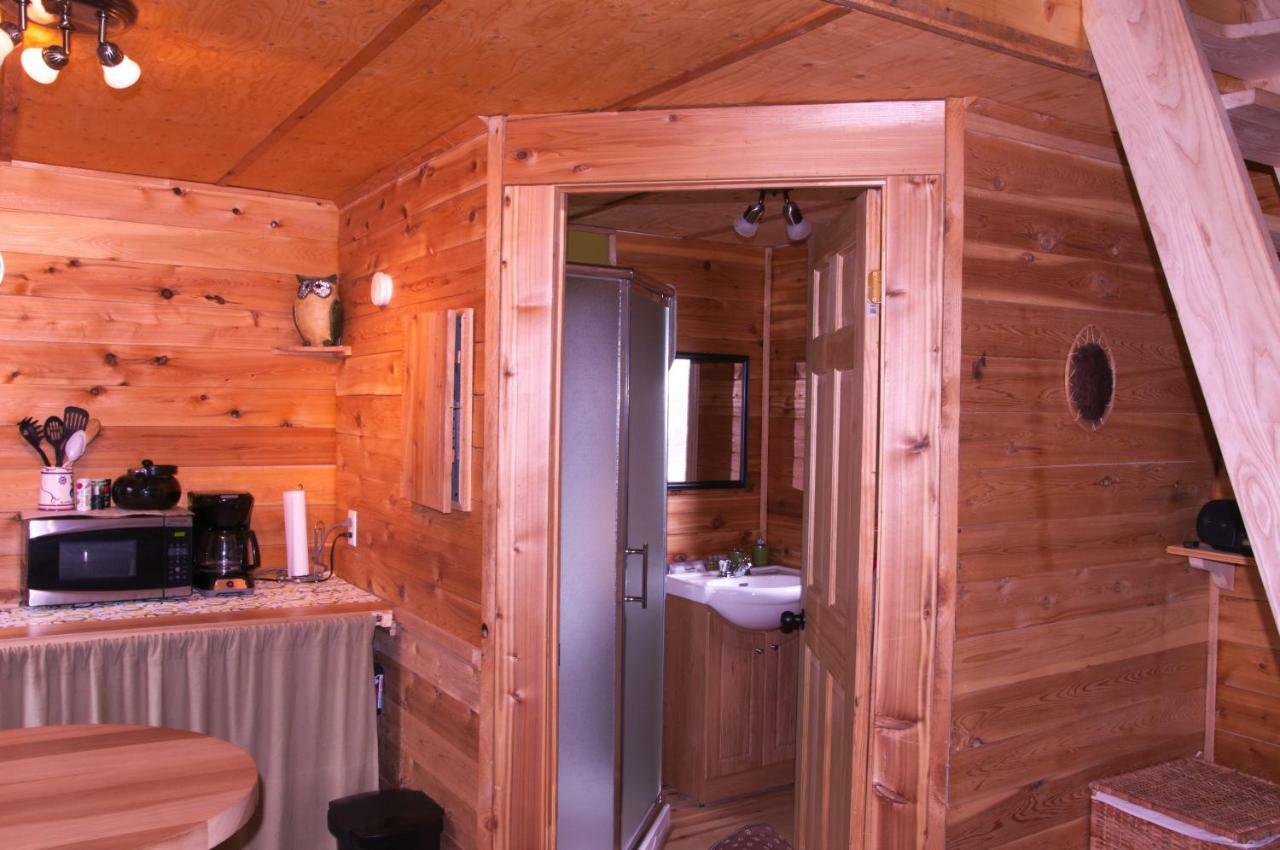 Les Cabanes Du Trappeur Wentworth-Nord Exterior foto