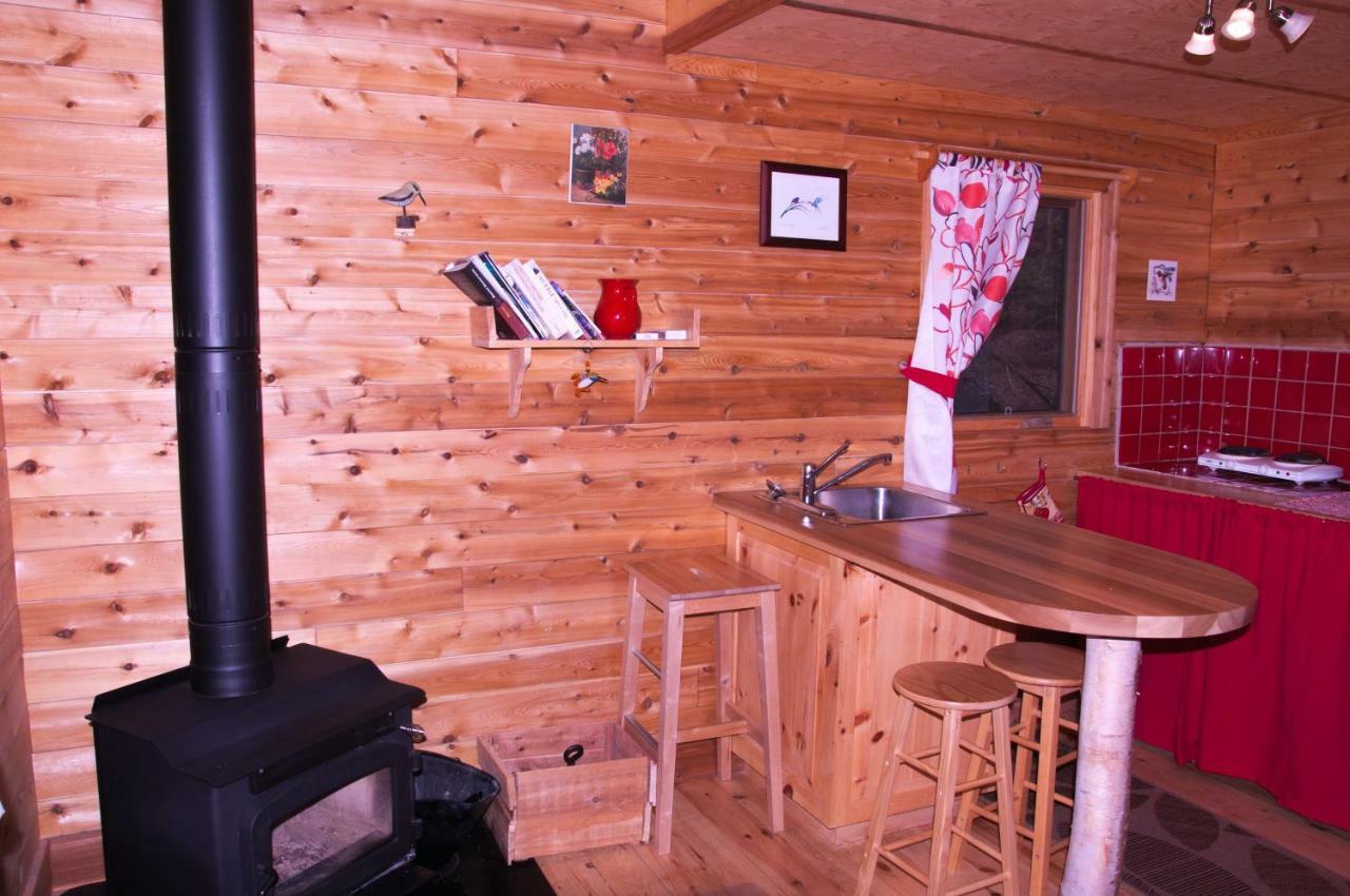 Les Cabanes Du Trappeur Wentworth-Nord Exterior foto